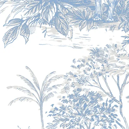Blue Textured Wallpaper – Natural Glittering (24207-2)